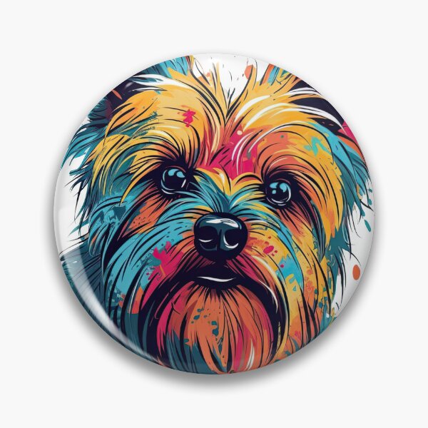 Item preview, Yorkshire Terrier artwork on TerrierThreads Apparel for Dog designed and sold by DooodleGod.