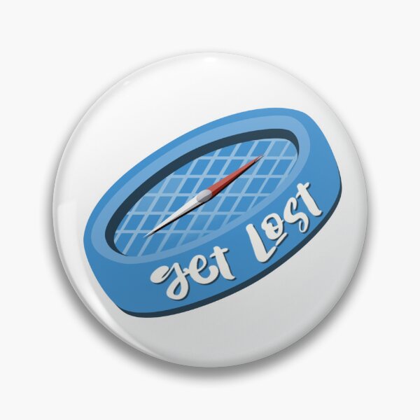 Item preview, Get Lost - Compass designed and sold by doodlealy.