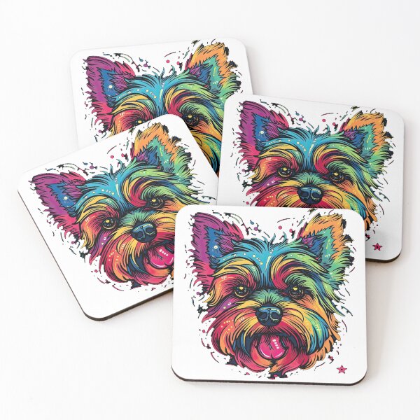 Item preview, Yorkshire Terrier masterpiece Boutique - Vintage Canine artwork for Dog Lovers designed and sold by DooodleGod.
