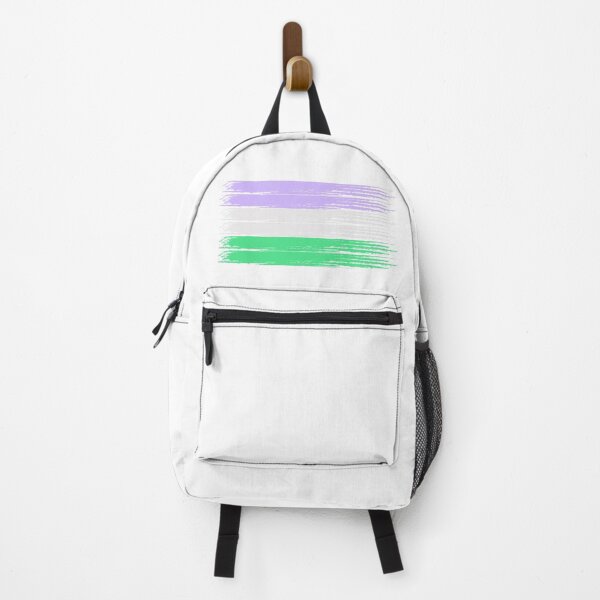 Item preview, Pride Collection - Genderqueer Pride Flag (Paint Streak/Horizontal) designed and sold by T-WoodCreations.