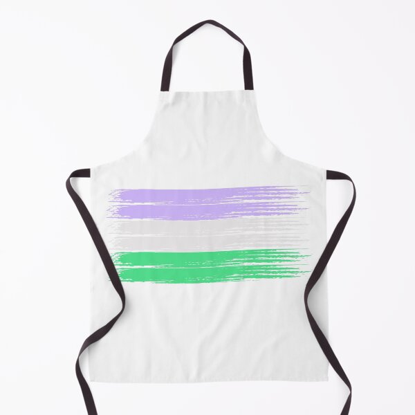 Item preview, Pride Collection - Genderqueer Pride Flag (Paint Streak/Horizontal) designed and sold by T-WoodCreations.