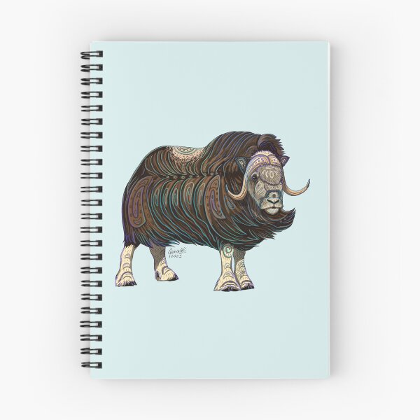 Item preview, Muskox - Aurora Borealis designed and sold by Corvola Creations.