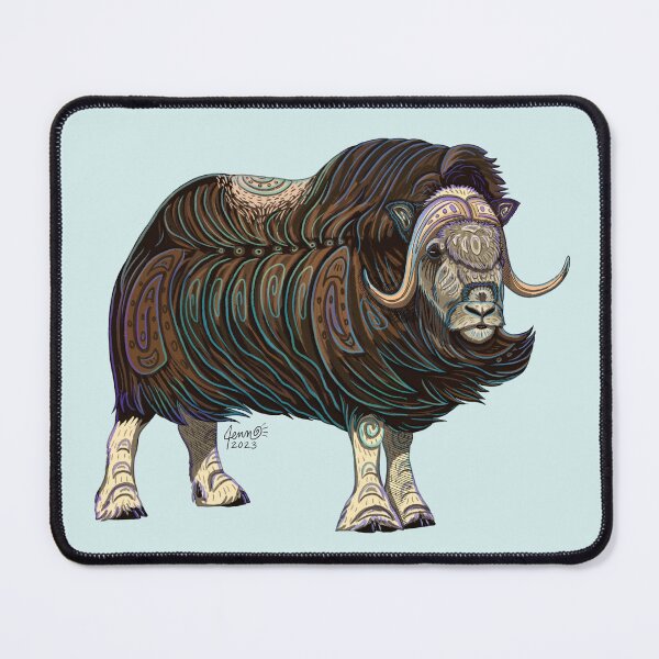 Item preview, Muskox - Aurora Borealis designed and sold by Corvola Creations.