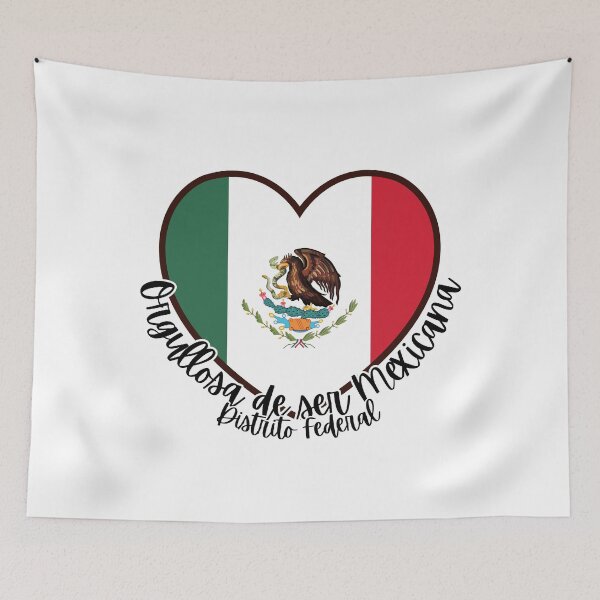 Item preview, Orgullosa de ser Mexicana l District Federal l Heart designed and sold by GabbyC03.