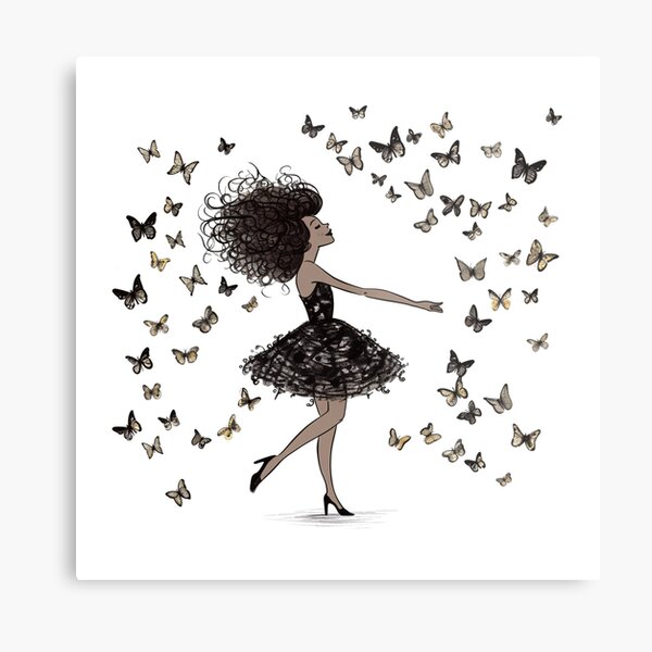 Dancing Butterflies II Metal Wall Art