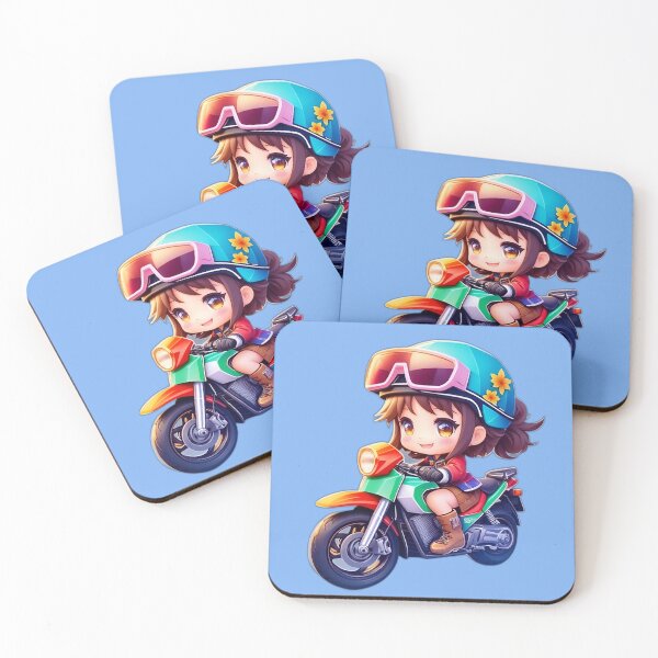 Item preview, Motorbike Chibi Girl designed and sold by jp22yoshi.