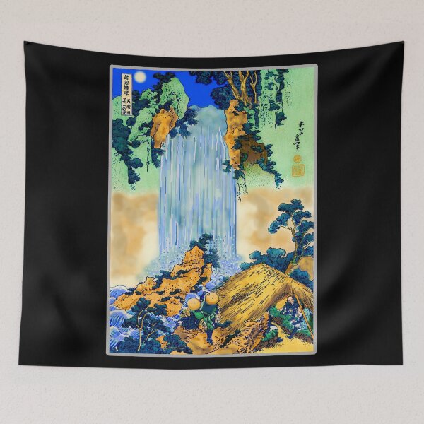 Item preview, Japanese Waterfall From The Past! designed and sold by KathteeDesign.