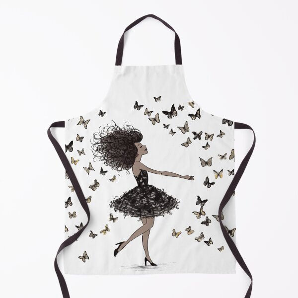 Item preview, Dancer with Butterflies  - Graceful Movement and Nature's Beauty designed and sold by BloomingPixel.