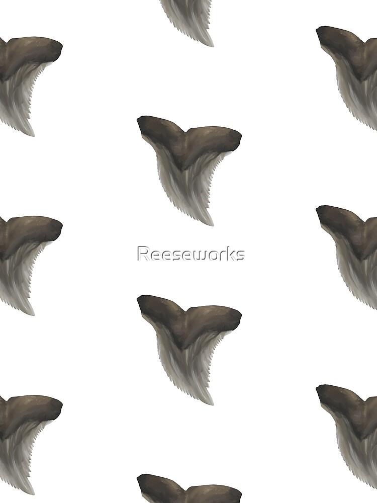 Thumbnail 3 of 3, Scarf, Snaggletooth Shark Tooth designed and sold by Reeseworks.