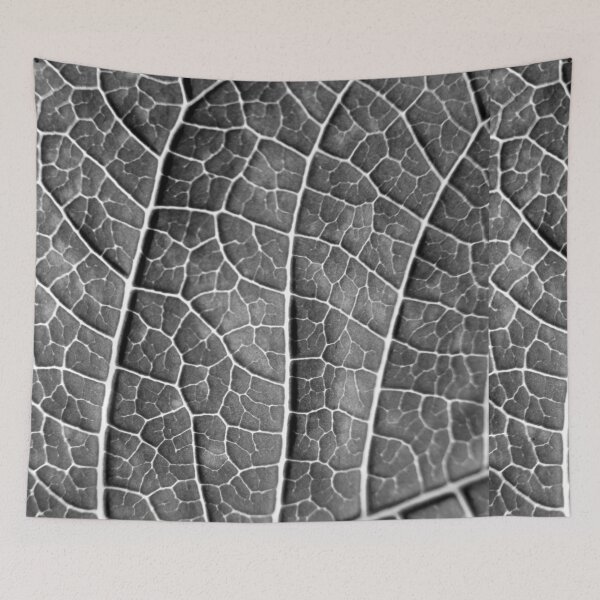 Artikelvorschau, LEAF STRUCTURE BLACK AND WHITE entworfen und verkauft von Pia Schneider.