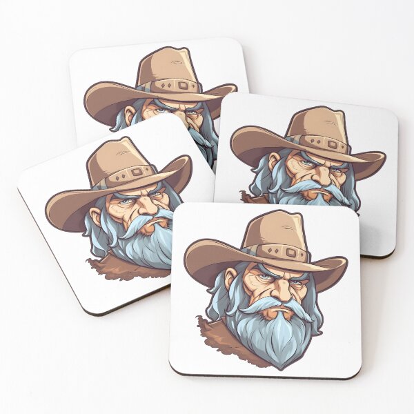 Item preview, Old American trapper, wild west designed and sold by Clearmind-Arts.