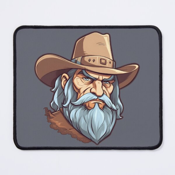 Item preview, Old American trapper, wild west designed and sold by Clearmind-Arts.