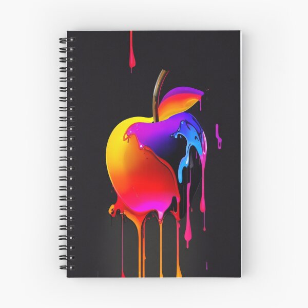 Item preview, colorful apple dance on canvas. designed and sold by mefirefire.