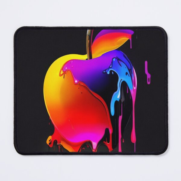 Item preview, colorful apple dance on canvas. designed and sold by mefirefire.