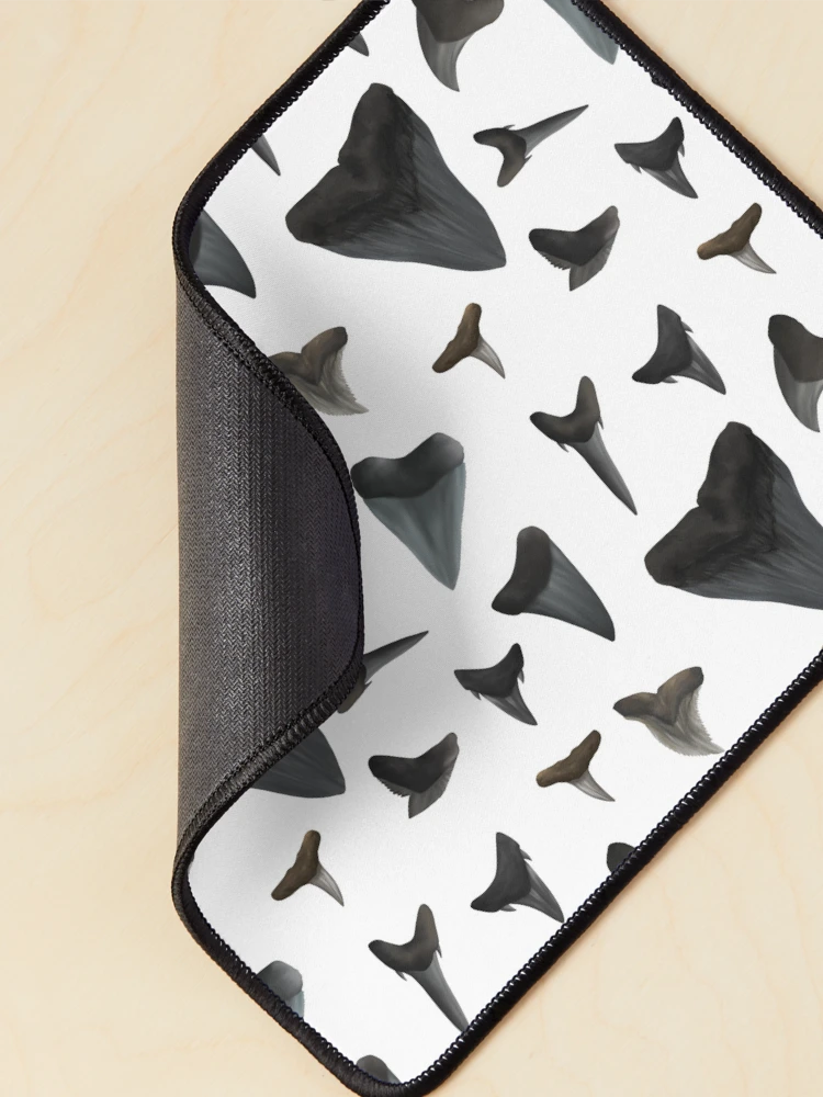 Thumbnail 2 of 5, Mouse Pad, Assorted Shark Teeth designed and sold by Reeseworks.