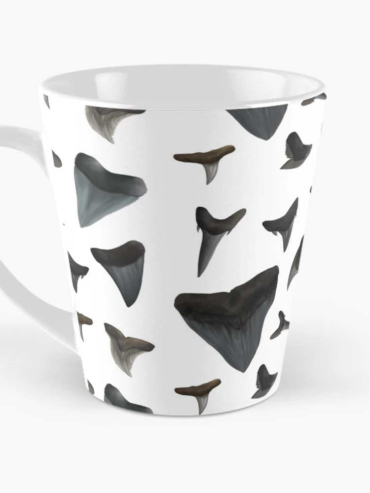 Thumbnail 3 of 4, Coffee Mug, Assorted Shark Teeth designed and sold by Reeseworks.