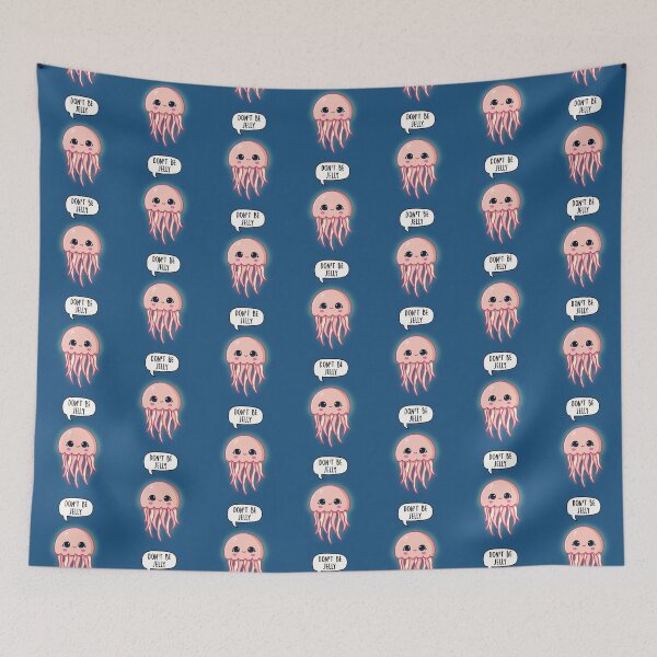 Item preview, Don't Be Jelly - Cute Jellyfish designed and sold by LEFDDesigns.