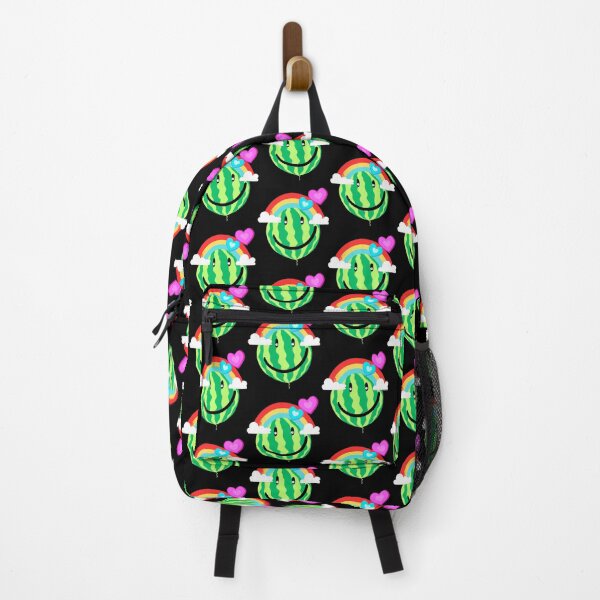 Item preview, Green Watermelon Smile And Rainbow designed and sold by Lov Verman.