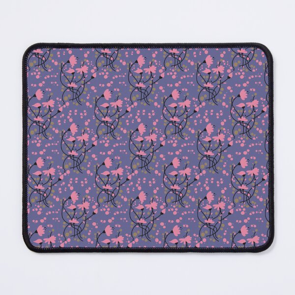 Item preview, Crisscross Pink and Purple Floral Pattern designed and sold by Artistestella.