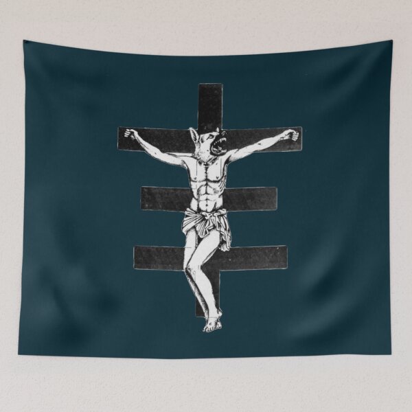 Item preview, Psychic TV cross design  designed and sold by KushMangold.