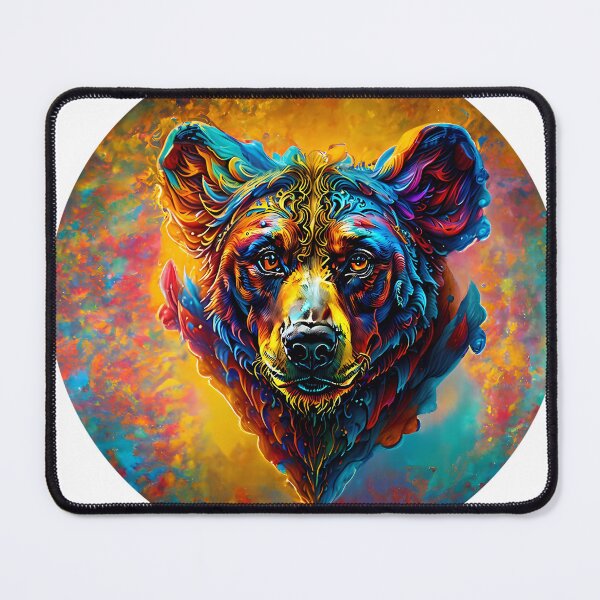 Item preview, Brightly colored bear designed and sold by jmstechnical.