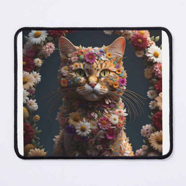 Item preview, Flower cat designed and sold by Ai-Fandom.