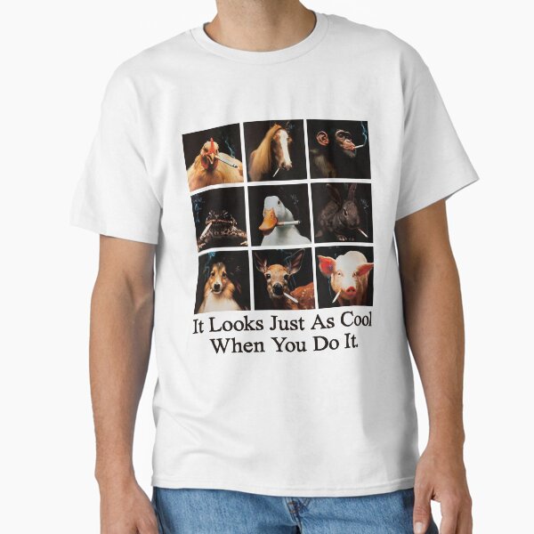 Item preview, It Looks Just As Cool When You Do It Unisex T-Shirt, Gift For Smokers designed and sold by yasukojpmi.