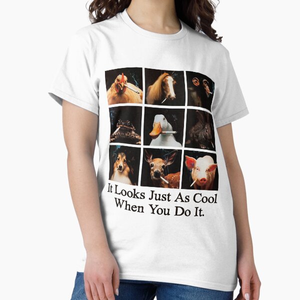 Item preview, It Looks Just As Cool When You Do It Unisex T-Shirt, Gift For Smokers designed and sold by yasukojpmi.