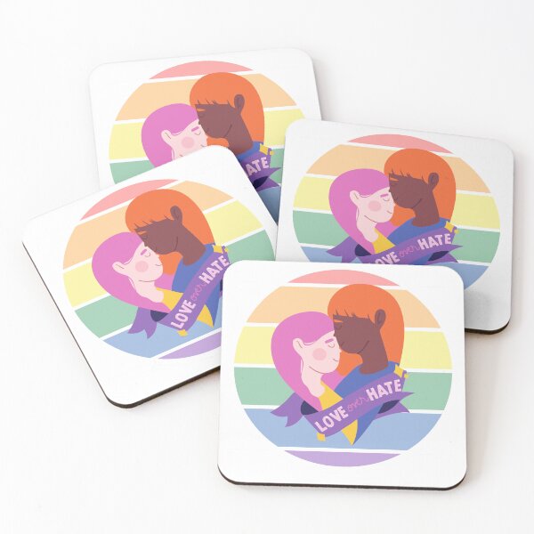 Item preview, Love Over Hate  designed and sold by BladaDesign.