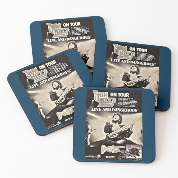 Item preview, Thin Lizzy  - Livve And Dangerous German Tour designed and sold by Aikawaisora.