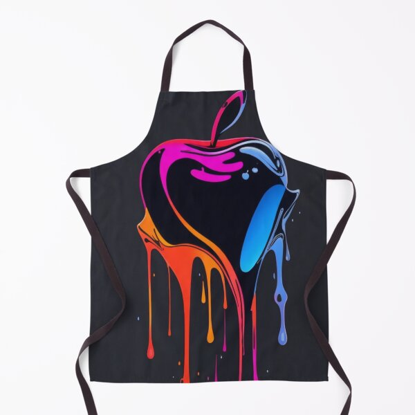 Item preview, colorful apple dance on canvas. designed and sold by mefirefire.