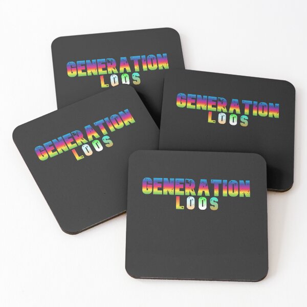 Item preview, generation loss, letters  designed and sold by CraktmanShop.