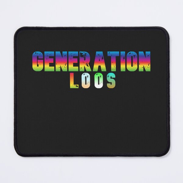 Item preview, generation loss, letters  designed and sold by CraktmanShop.