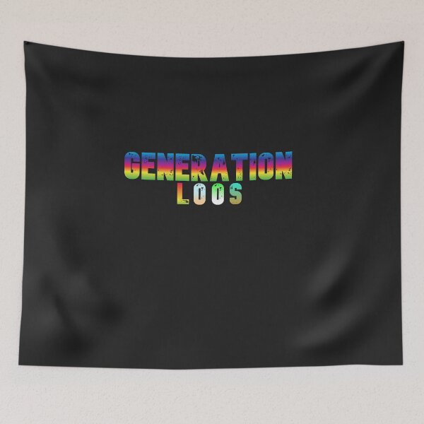 Item preview, generation loss, letters  designed and sold by CraktmanShop.
