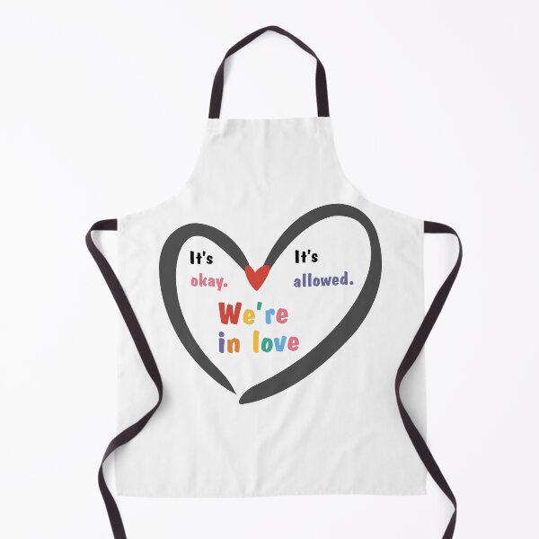 Item preview, Heartstopper We’re In Love It’s Okay designed and sold by ChomechaiWei.