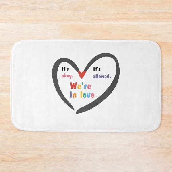 Item preview, Heartstopper We’re In Love It’s Okay designed and sold by ChomechaiWei.