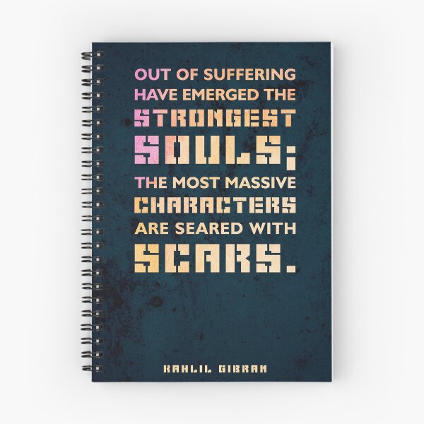 Item preview, Out of suffering have emerged the strongest souls 04 - Kahlil Gibran - Typographic Quote designed and sold by Studio Grafiikka.