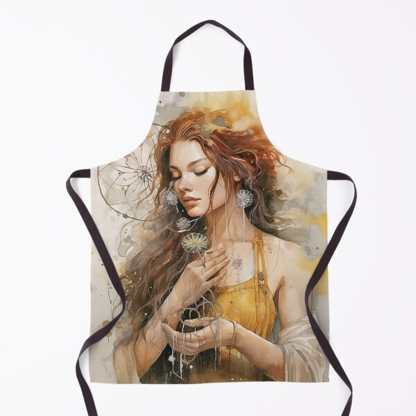 Item preview, Woman Wishing on Dandelions Seeds that was turn into Dream cacther designed and sold by Vinsara Store.