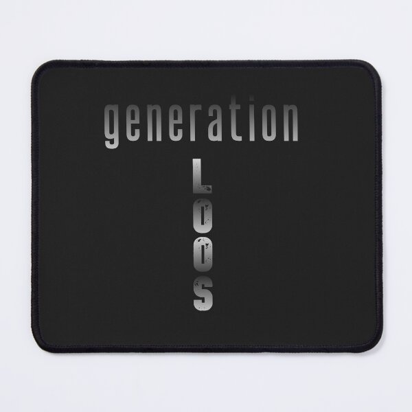 Item preview, generation loss, letters  designed and sold by CraktmanShop.
