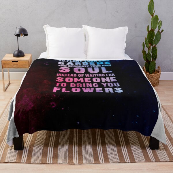 Item preview, So plant your own gardens 02 - Jorge Luis Borges - Typographic Quote Print designed and sold by Studio Grafiikka.