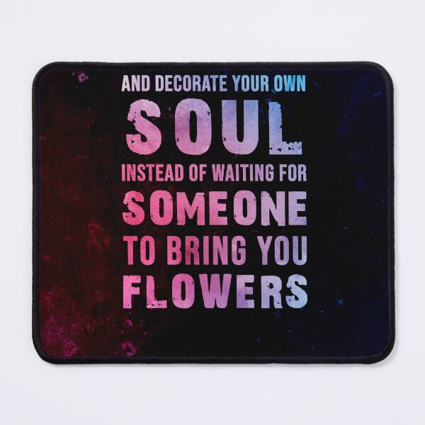 Item preview, So plant your own gardens 02 - Jorge Luis Borges - Typographic Quote Print designed and sold by Studio Grafiikka.