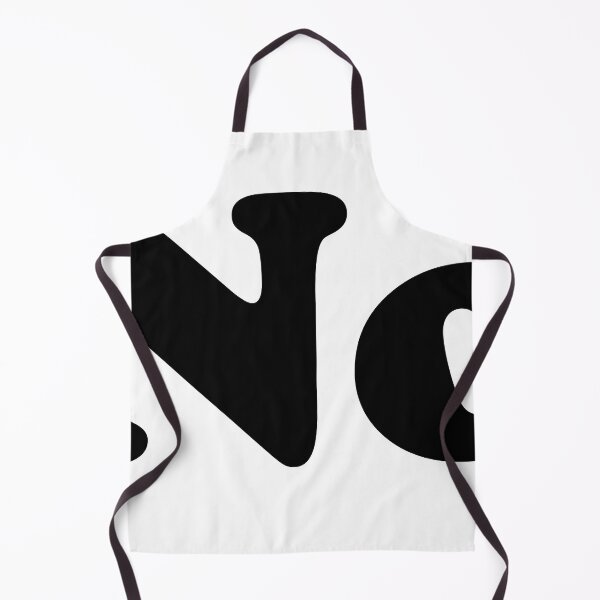 Item preview, Simple black 'No' on a white background designed and sold by icejester.