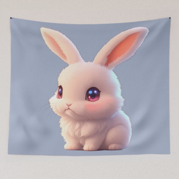Item preview, Fluffy Bunny designed and sold by bunnyboxdesigns.