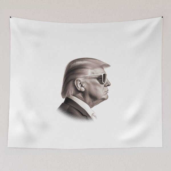 Item preview,  Epic Donald Trump wearing shades original artwork designed and sold by MoldyDonutArt.