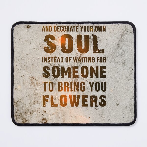 Item preview, So plant your own gardens 03 - Jorge Luis Borges - Typographic Quote Print designed and sold by Studio Grafiikka.