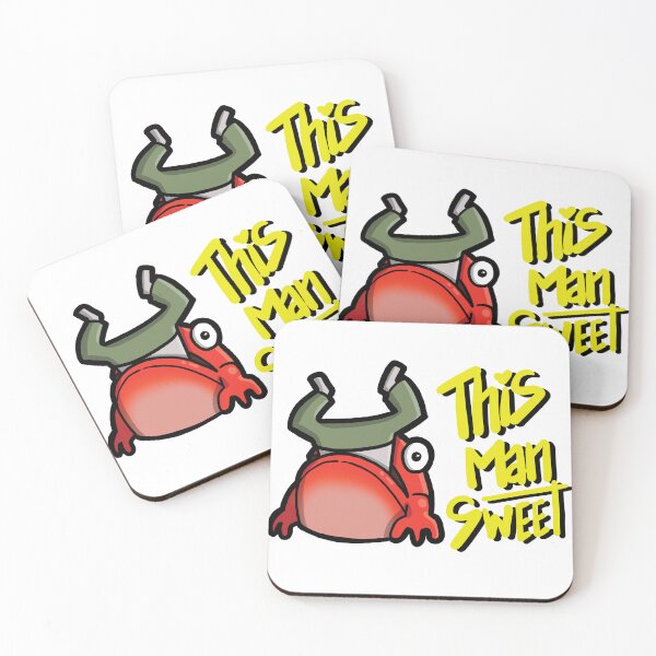 Item preview, Big eyes Monsters  this man sweet Text meme  designed and sold by limparts.