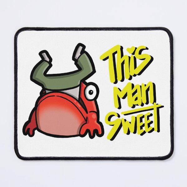 Item preview, Big eyes Monsters  this man sweet Text meme  designed and sold by limparts.