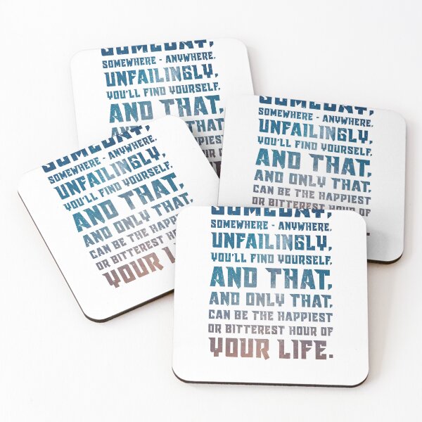 Item preview, The happiest or bitterest hour of your life - Pablo Neruda Quote - Typographic Print 01 designed and sold by Studio Grafiikka.