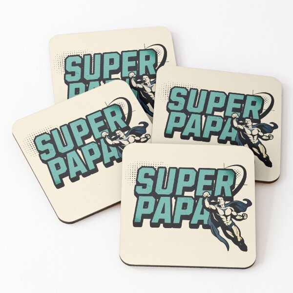 Item preview, Super PAPA Hero in a Cape designed and sold by unitydesigneu.