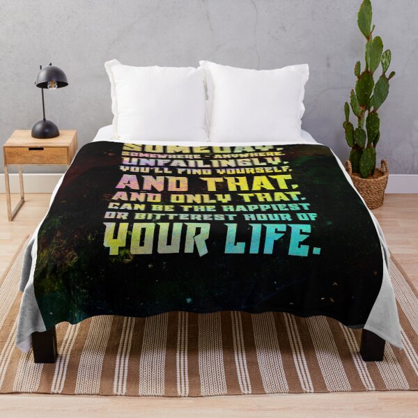 Item preview, The happiest or bitterest hour of your life - Pablo Neruda Quote - Typographic Print 02 designed and sold by Studio Grafiikka.